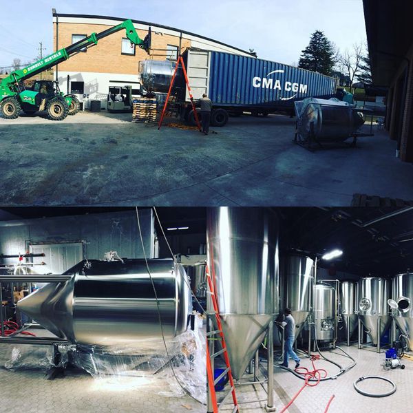 Pitt Street Brewing Company--30bbl fermenters